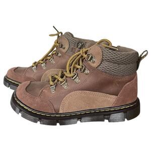 NEW Dr. Martens Raffe Panel Boot J Brown Suede Leather 32029391 M4 - W5 - EU36